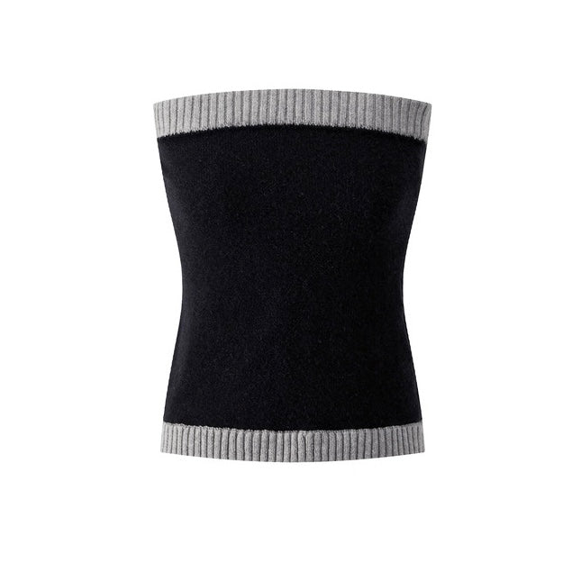 チューブトップ＆ニットカーディガンセット Mc 570