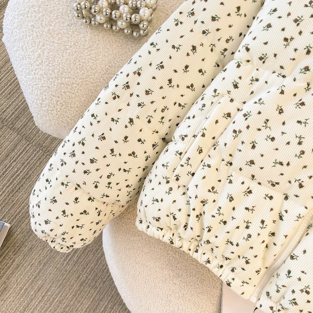 フラワーボリュームショートダウン Mc 593