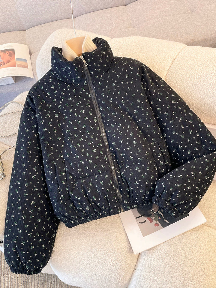 フラワーボリュームショートダウン Mc 593