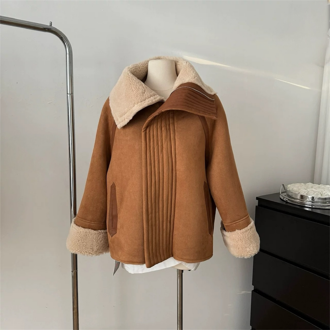 ボアカラールーズジャケット Mc 566