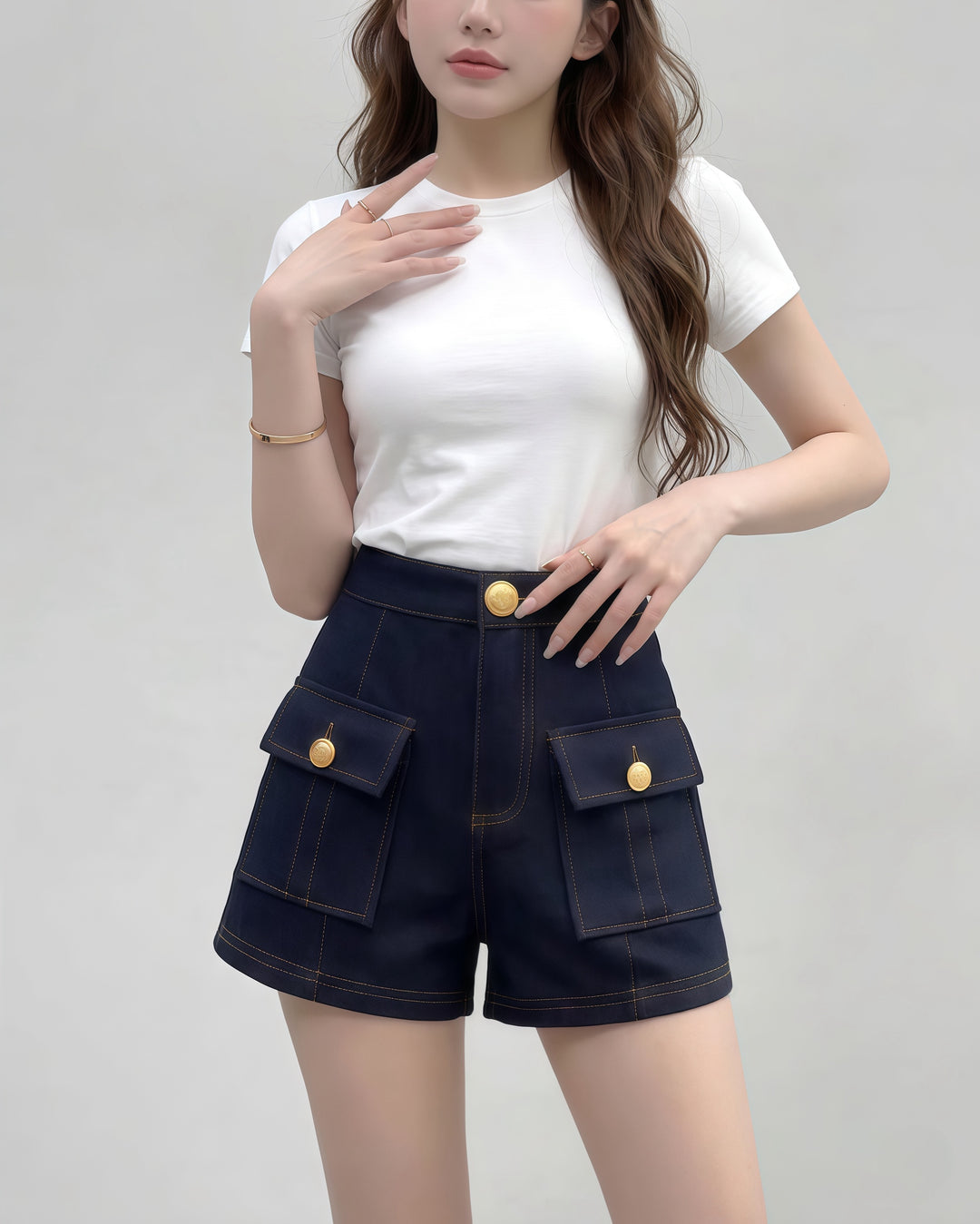クラシックデニムショートパンツ Mc 792