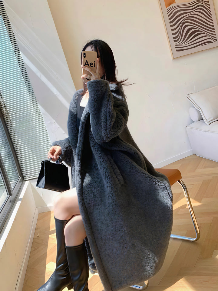 エアリーボアロングコート Mc 592