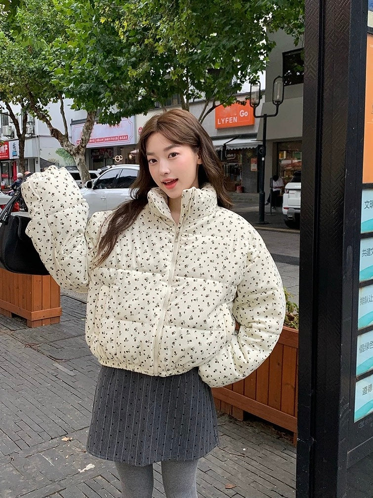 フラワーボリュームショートダウン Mc 593