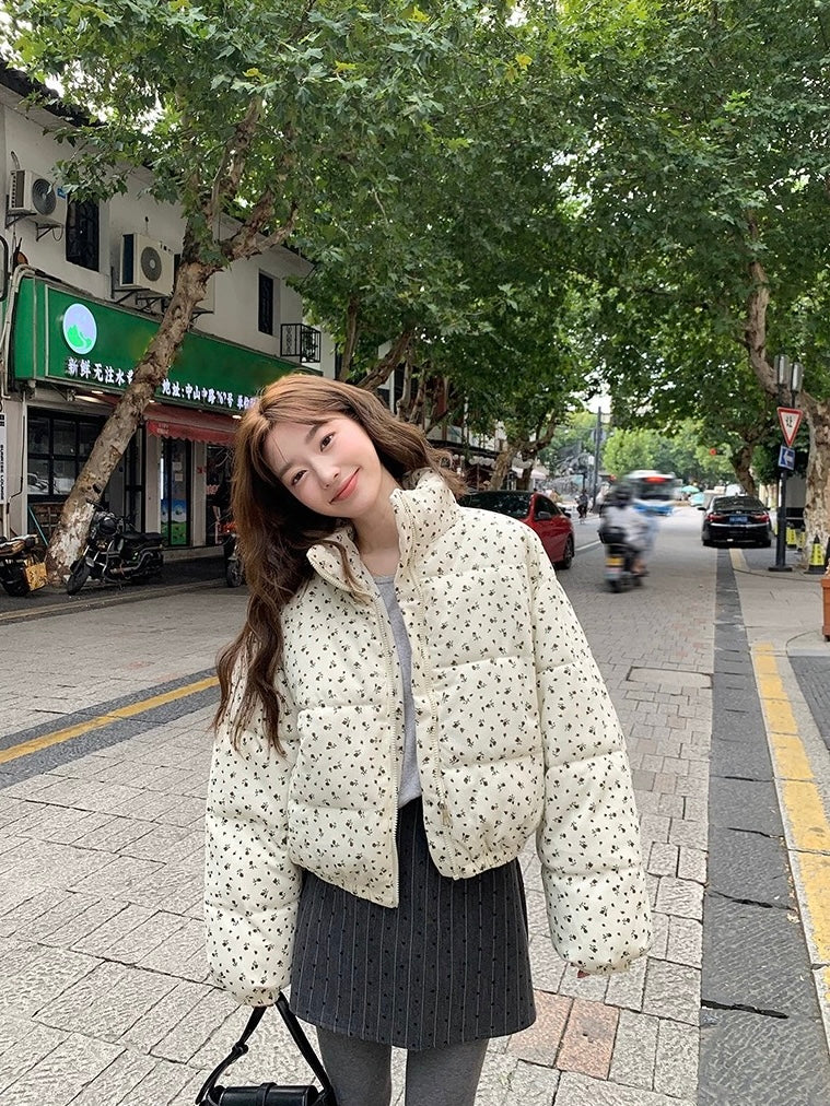 フラワーボリュームショートダウン Mc 593