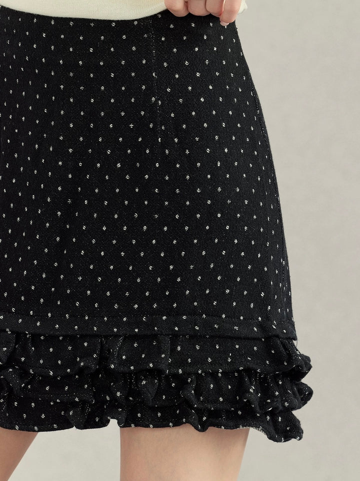 ドットフリル台形スカート Mc 550