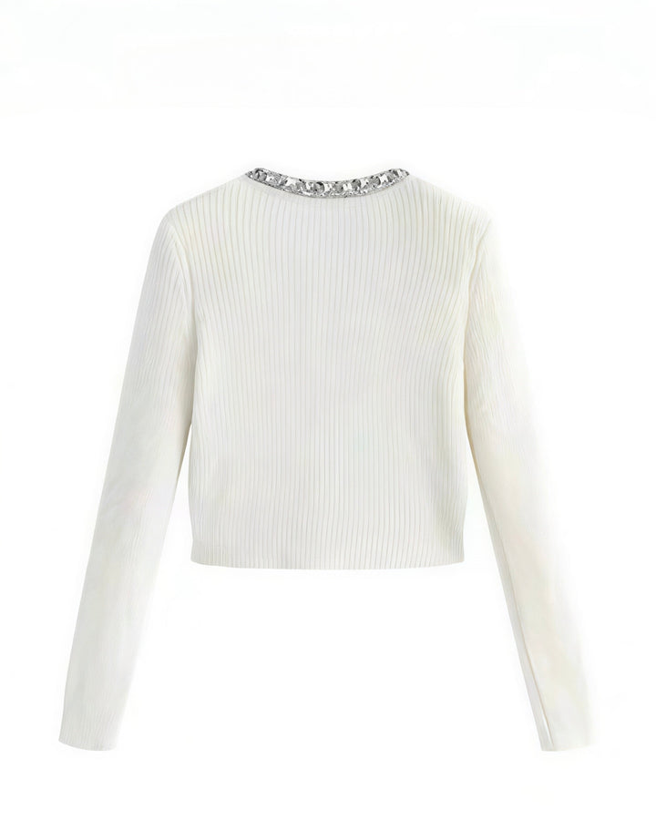 ホリデービジューニットカーディガン Mc 672