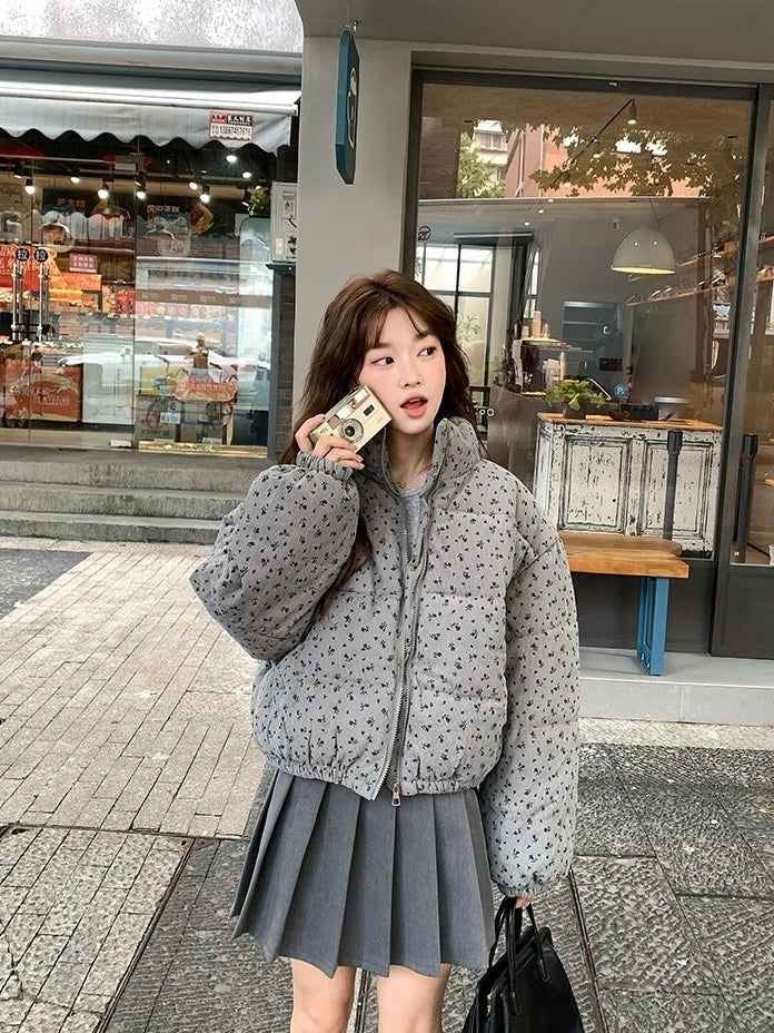 フラワーボリュームショートダウン Mc 593