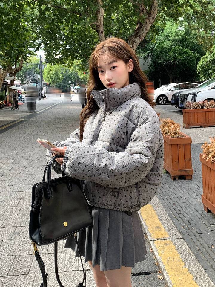 フラワーボリュームショートダウン Mc 593