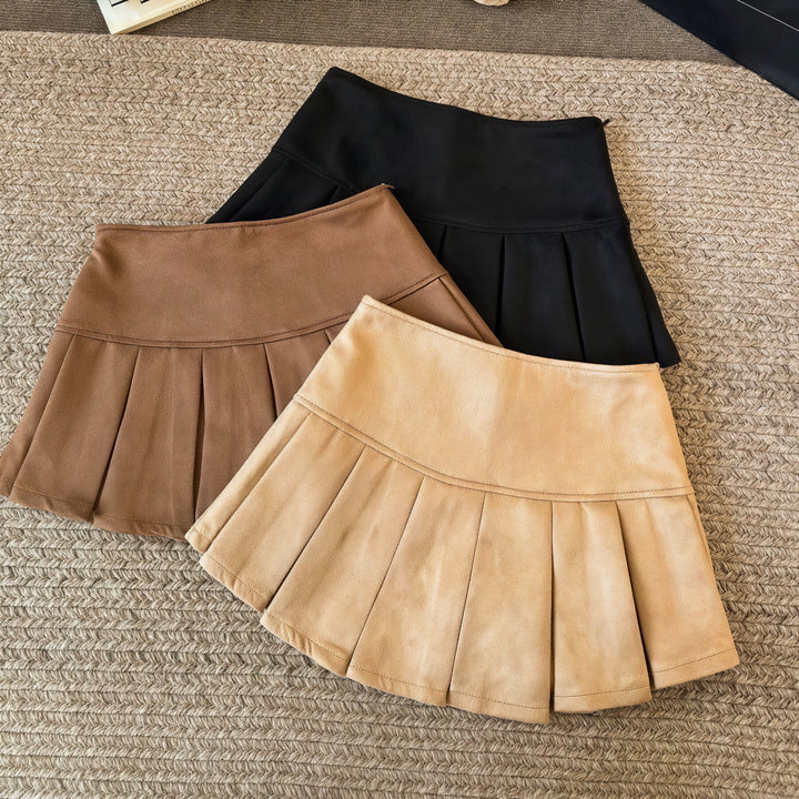 チョコレートプリーツスカート Mc 347