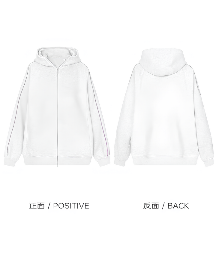 ルーズジップフーディー Mc 767