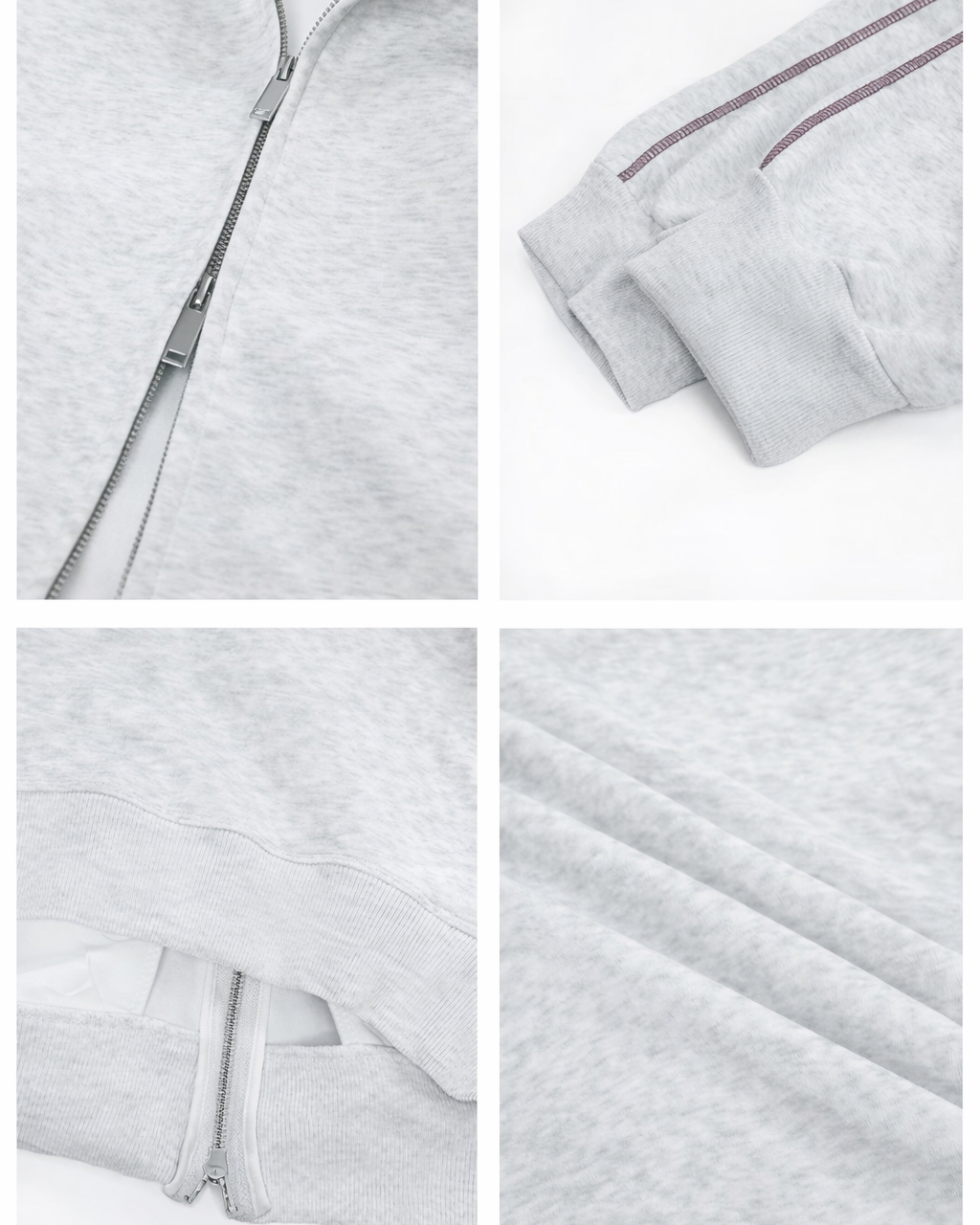 ルーズジップフーディー Mc 767