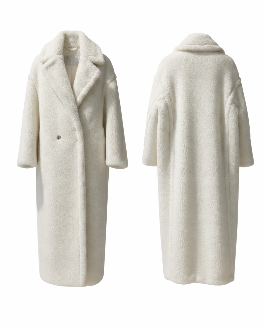 エアリーボアロングコート Mc 592