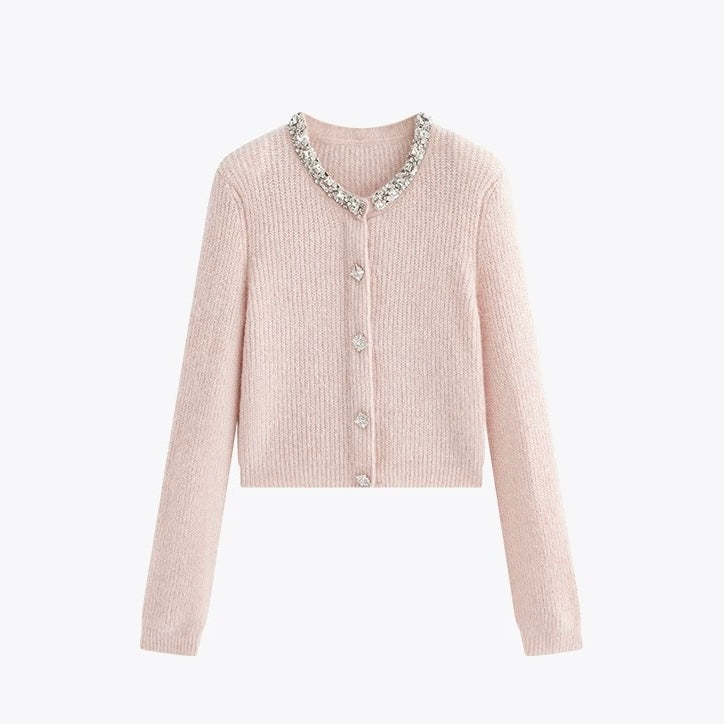 ホリデービジューニットカーディガン Mc 672