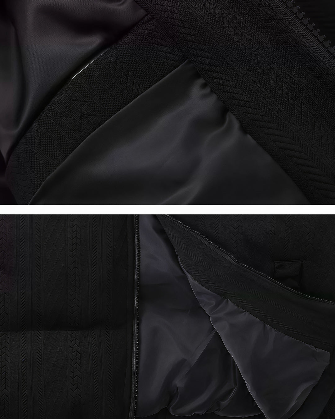 リボンカラーダウンジャケット Mc 604