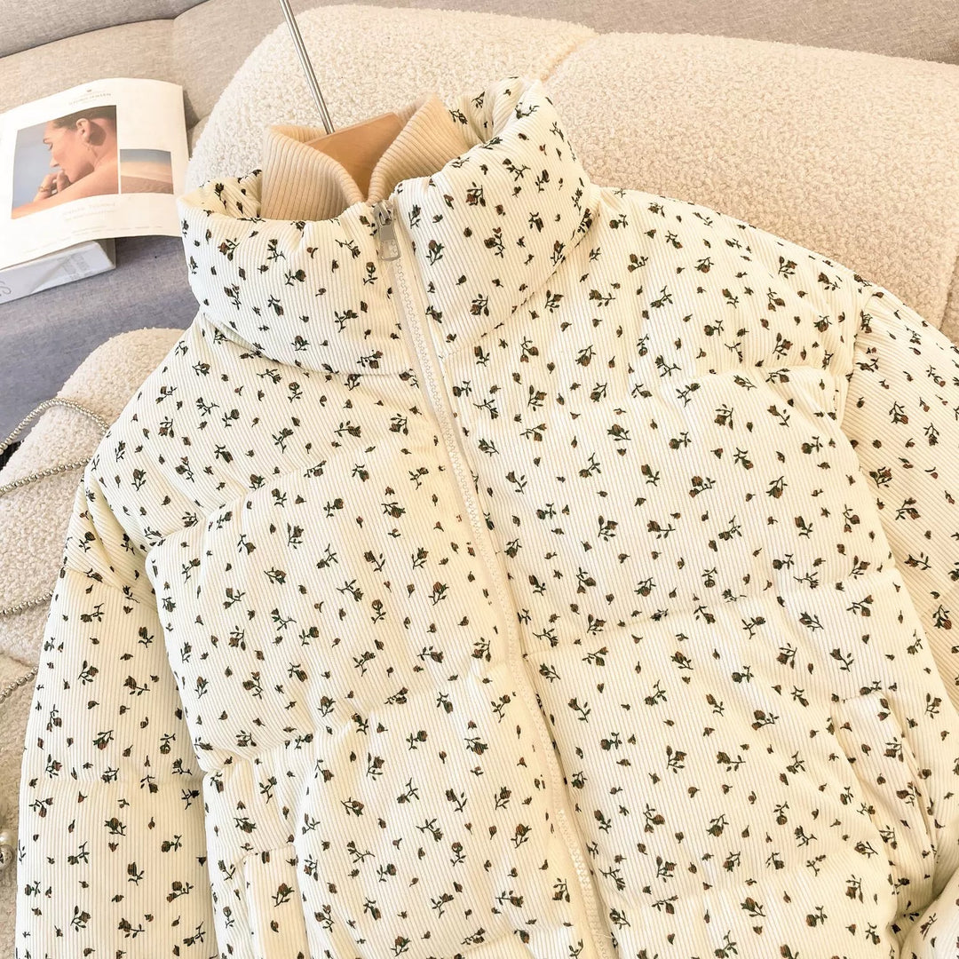 フラワーボリュームショートダウン Mc 593