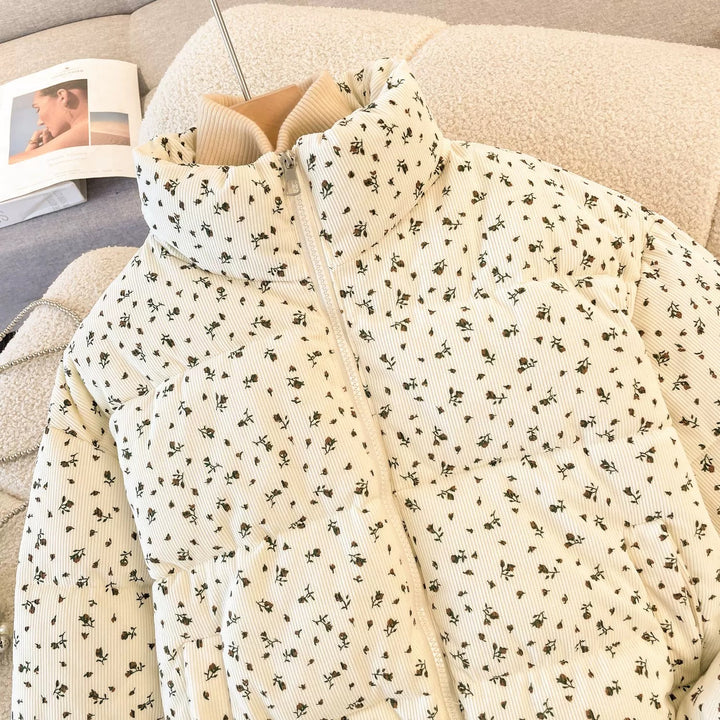 フラワーボリュームショートダウン Mc 593