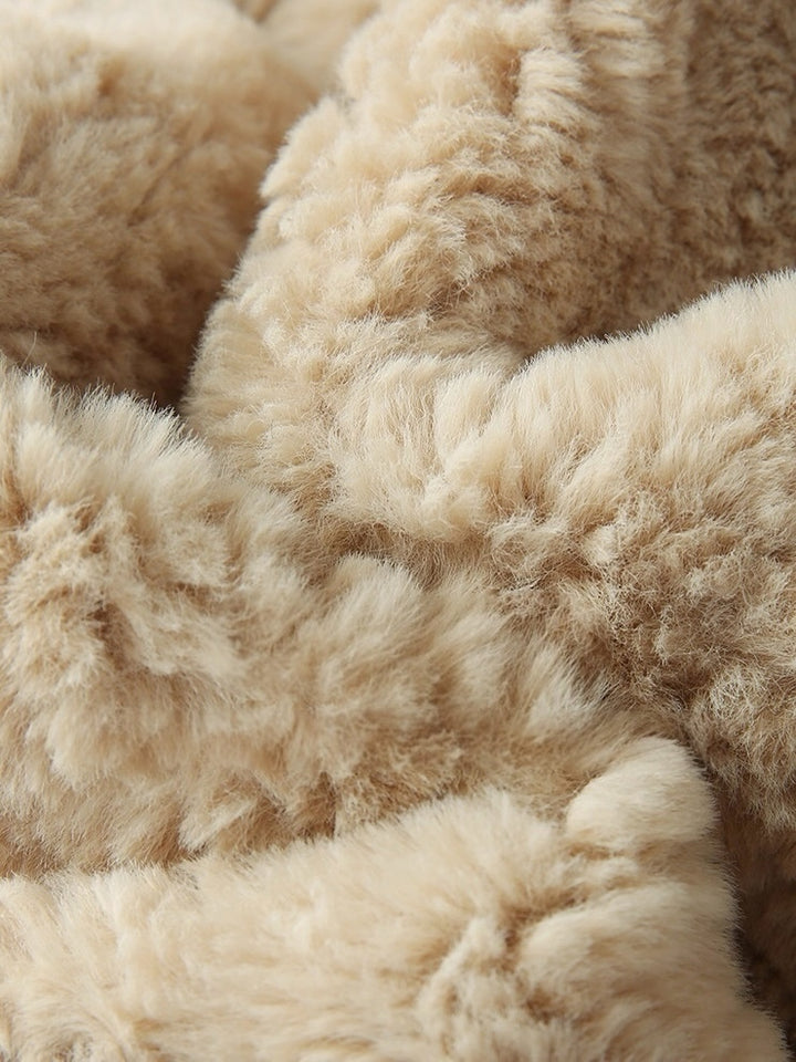 バイカラーフェイクファージャケット Mc 557