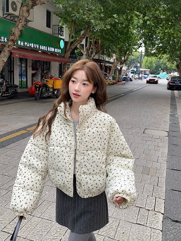 フラワーボリュームショートダウン Mc 593