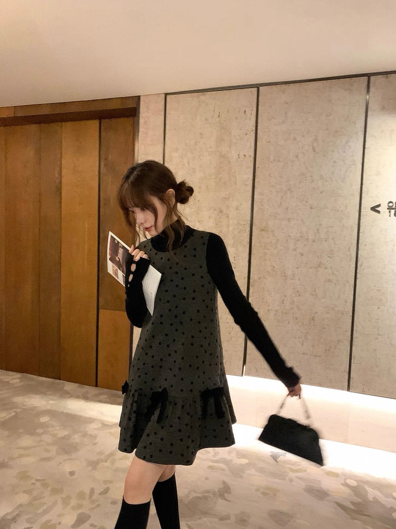 ドットティアードジャンスカ×タートルセット Mc 616