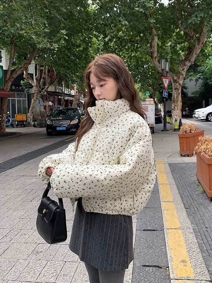 フラワーボリュームショートダウン Mc 593