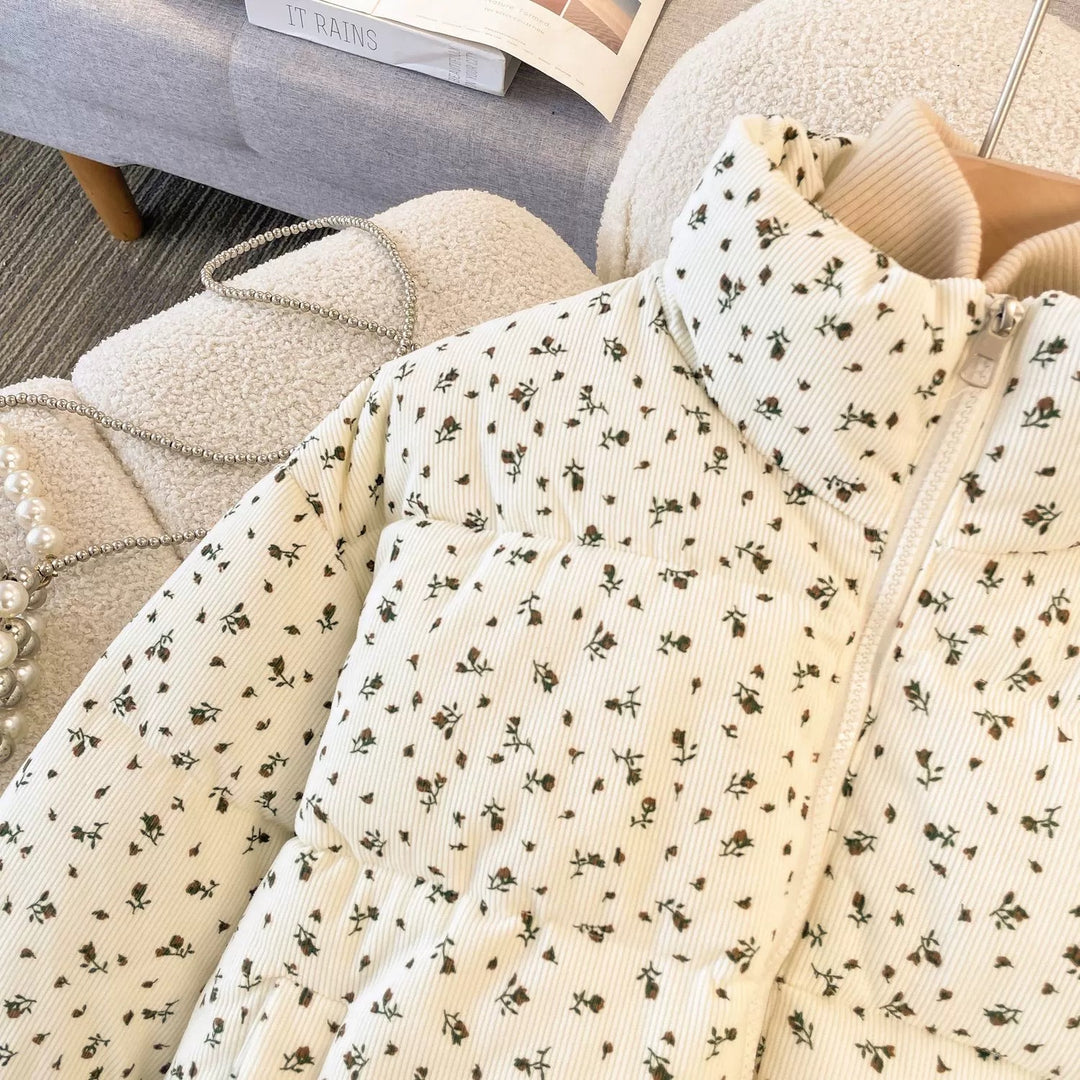 フラワーボリュームショートダウン Mc 593