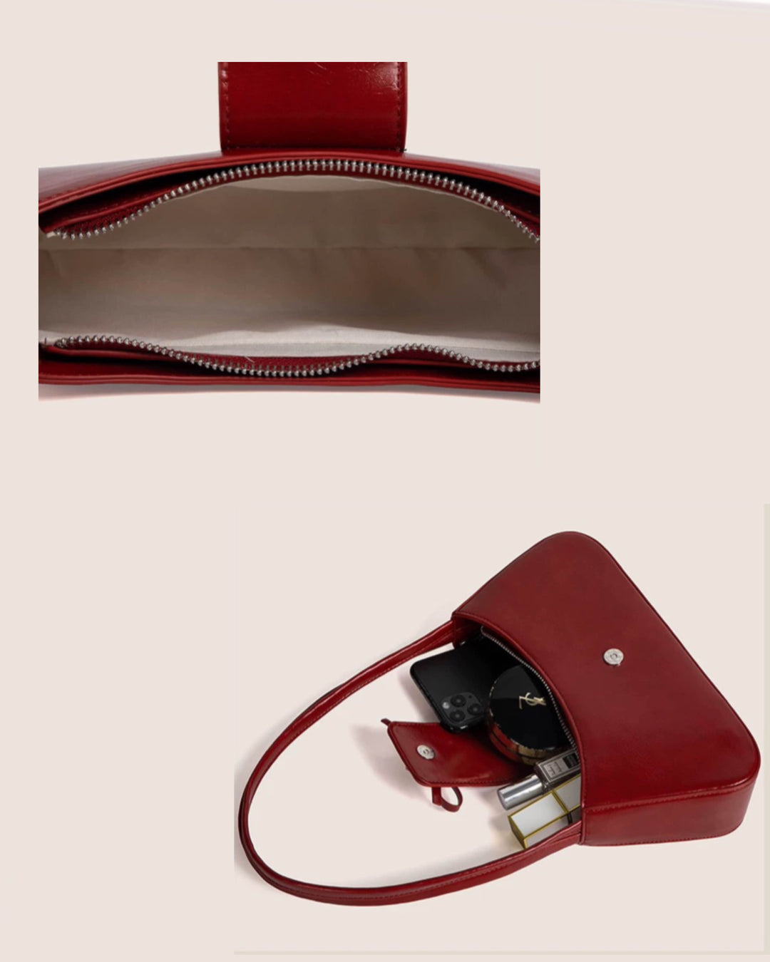 リボンフラップミニワンショルダー Mc 622