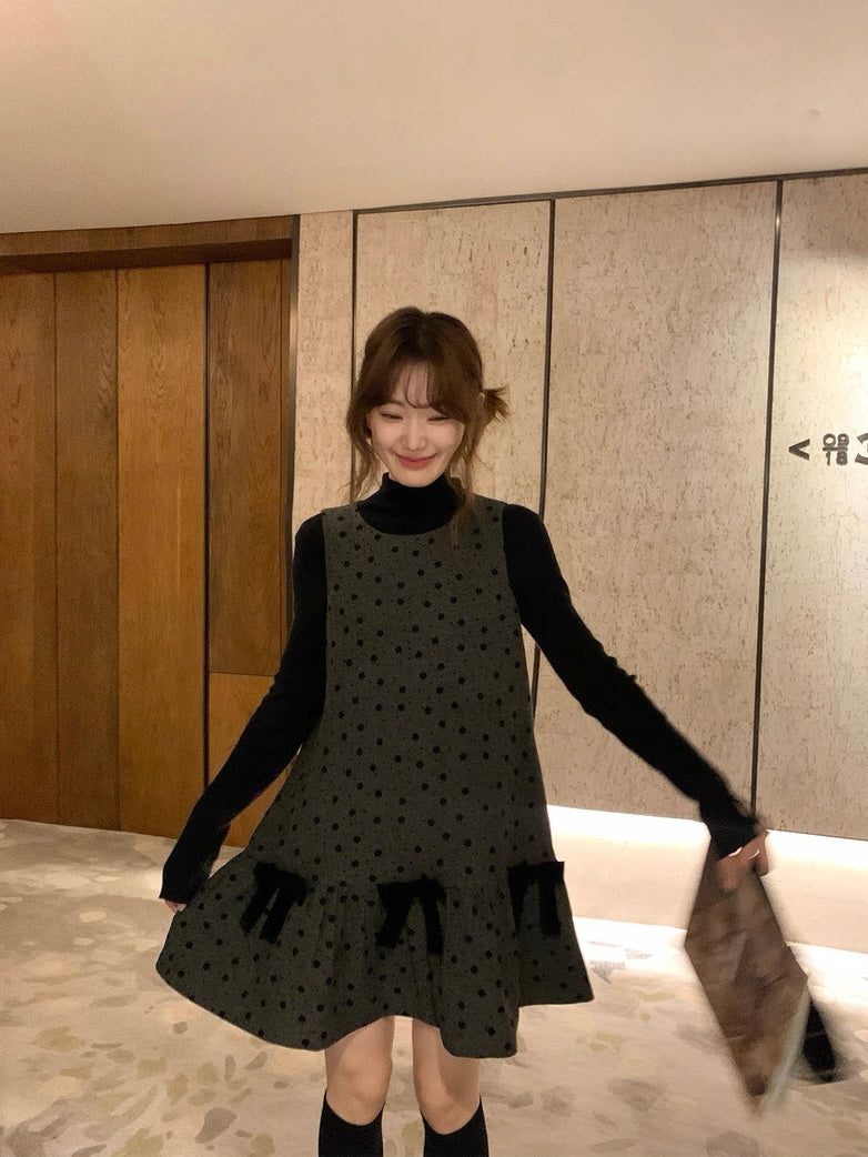 ドットティアードジャンスカ×タートルセット Mc 616