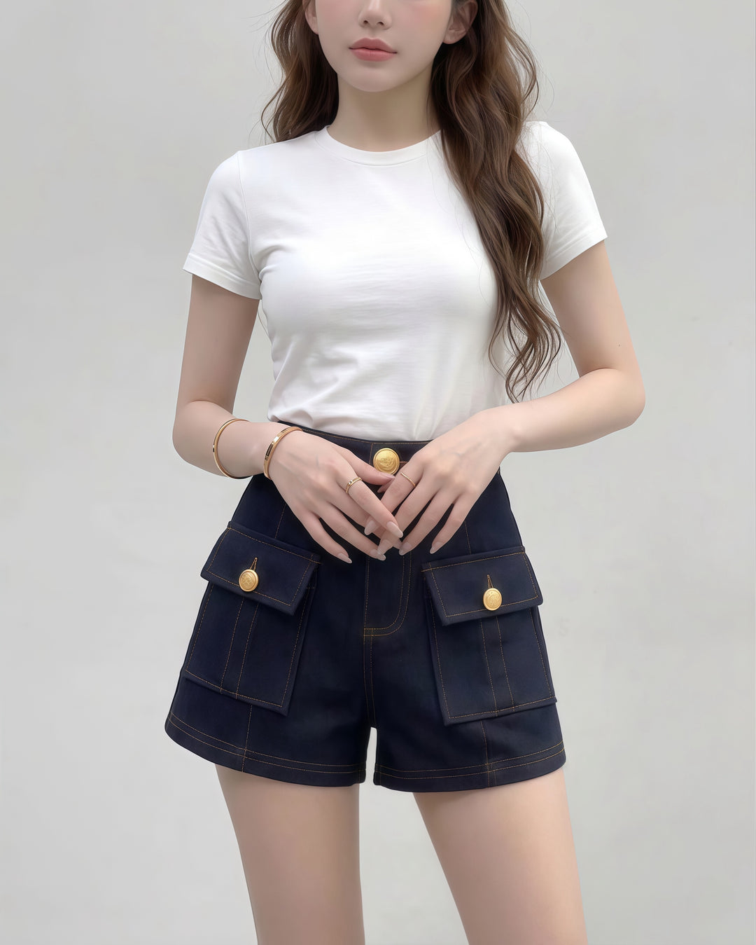 クラシックデニムショートパンツ Mc 792