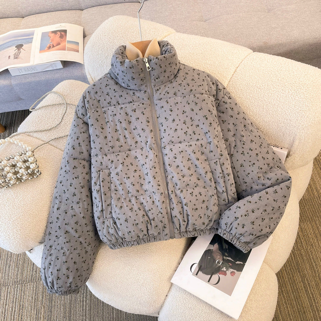 フラワーボリュームショートダウン Mc 593