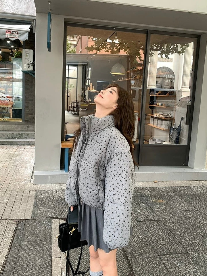 フラワーボリュームショートダウン Mc 593