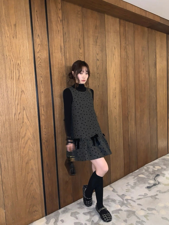 ドットティアードジャンスカ×タートルセット Mc 616