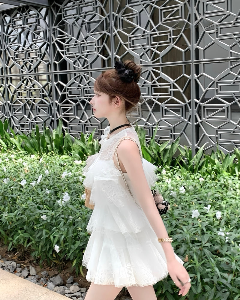 フェアリーレースティアードセットアップ Mc 783