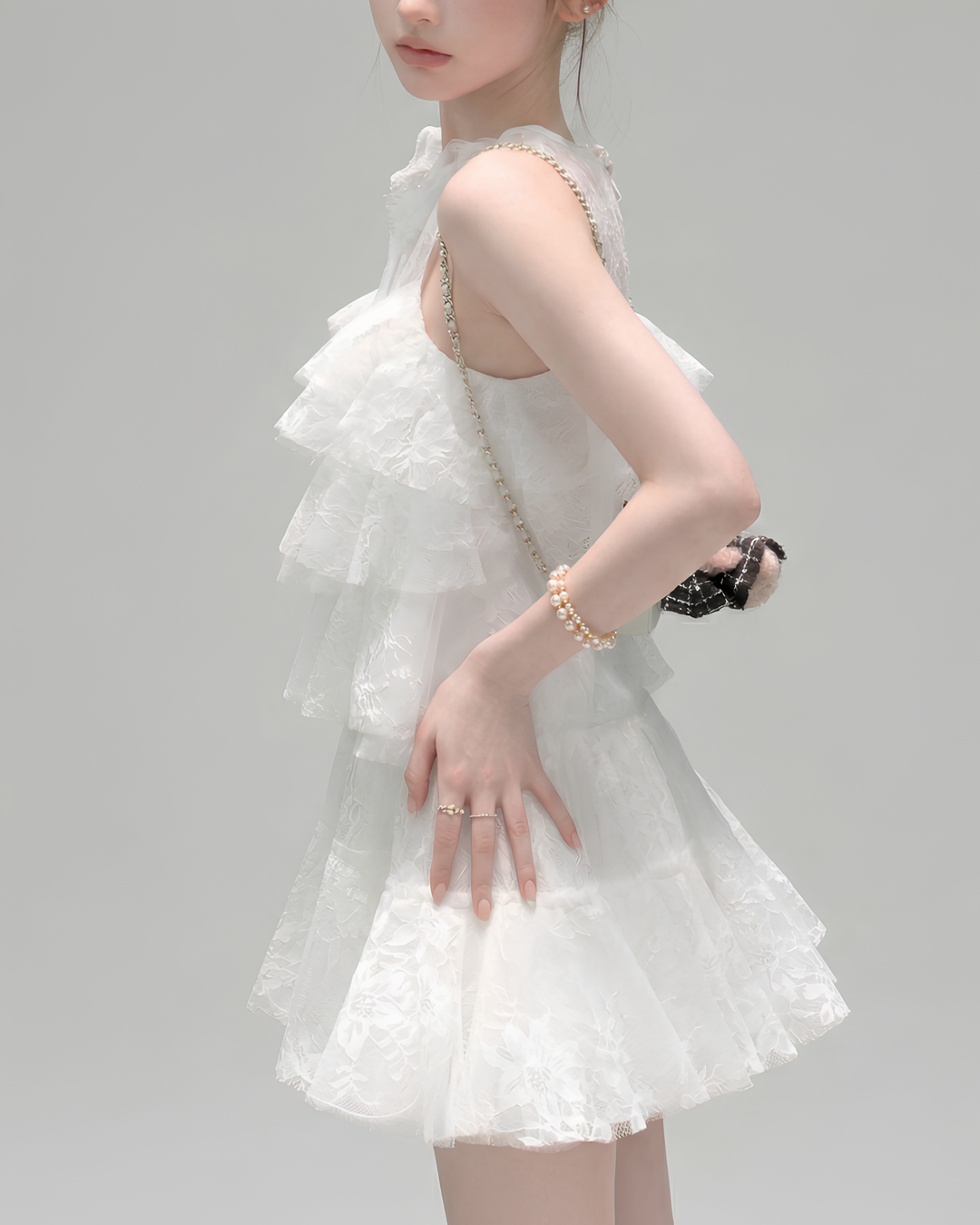 フェアリーレースティアードセットアップ Mc 783