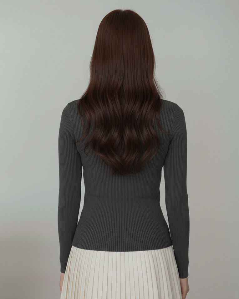 クラシカルリボンフリルトップス Mc 755