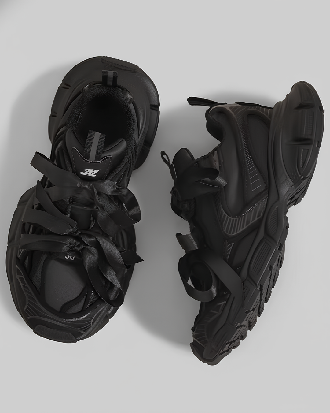 リボンレース ボリュームソール スニーカー Mc 740