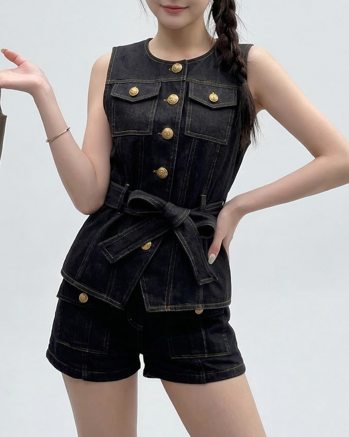 クラシックデニムショートパンツ Mc 792