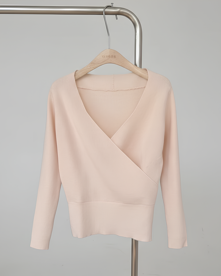 ミルクティーレースカシュクールトップス×スカート Mc758