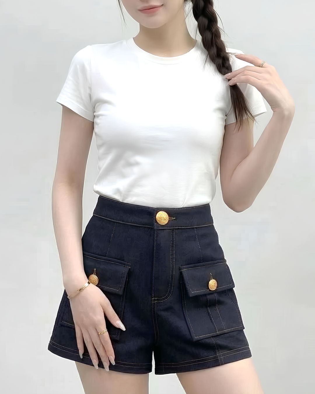 クラシックデニムショートパンツ Mc 792