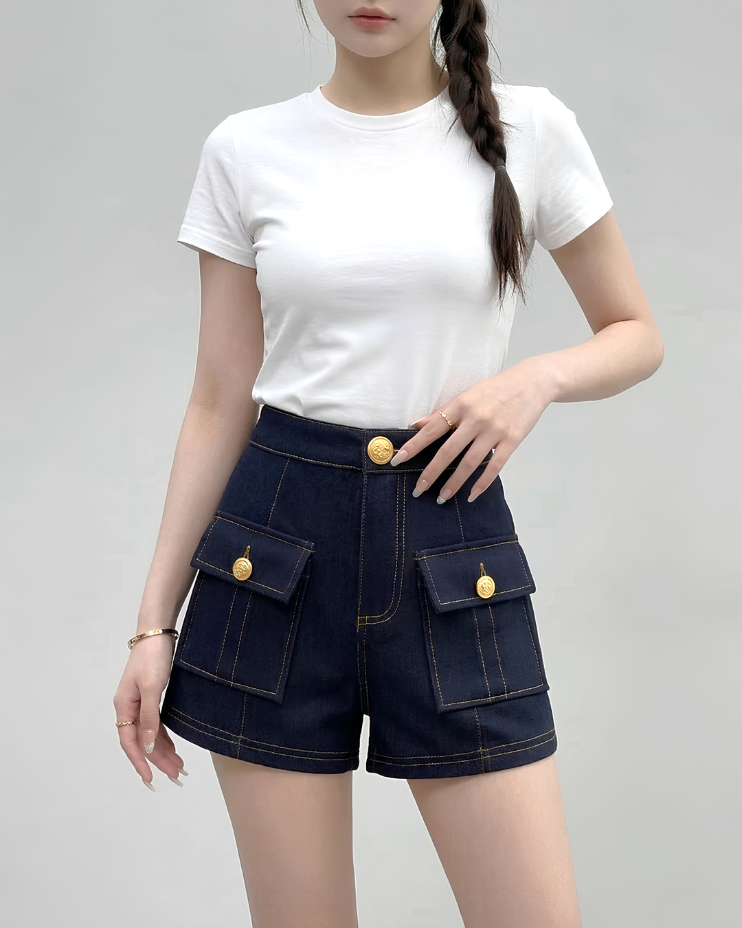 クラシックデニムショートパンツ Mc 792