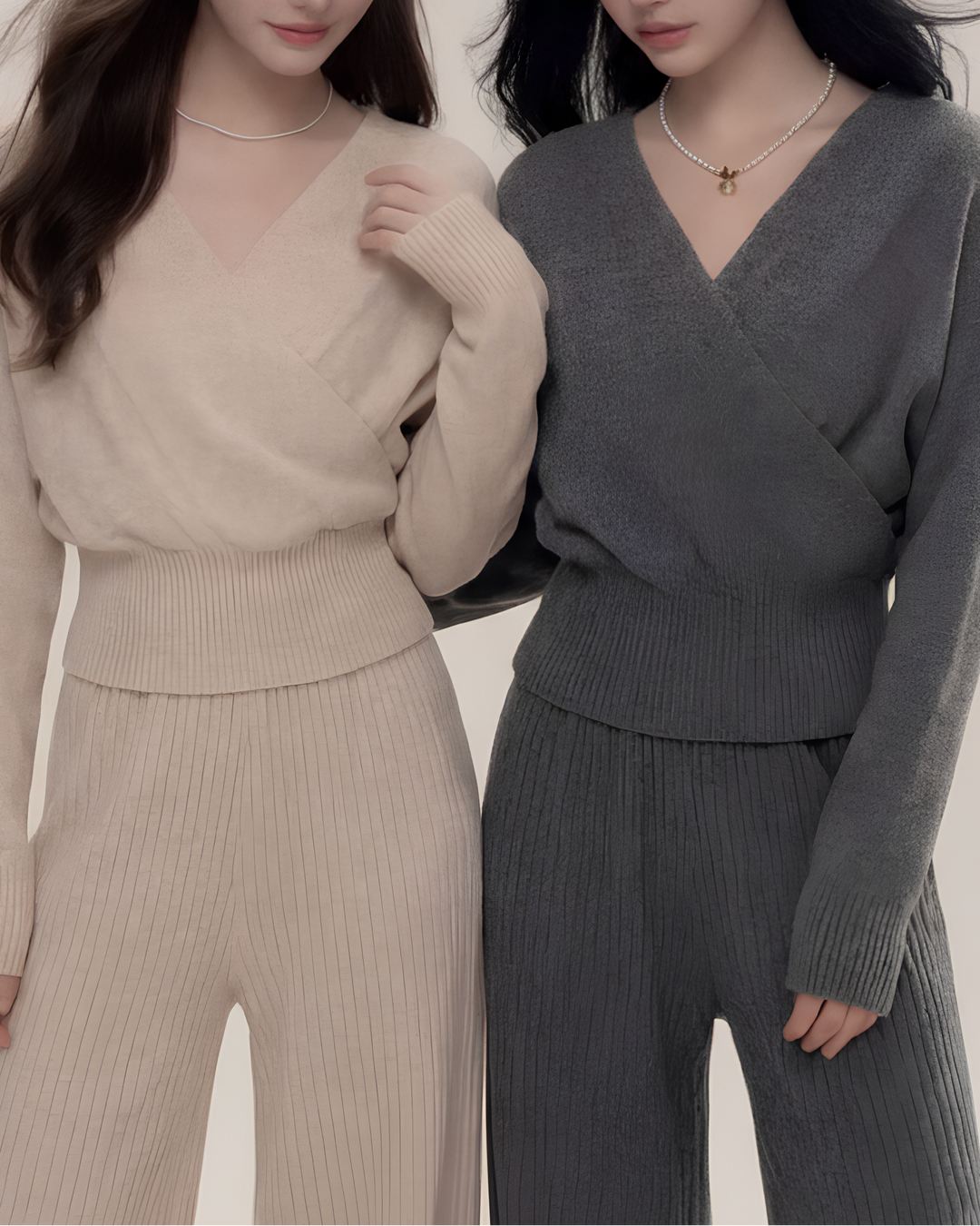 リブニットセットアップ Mc 761