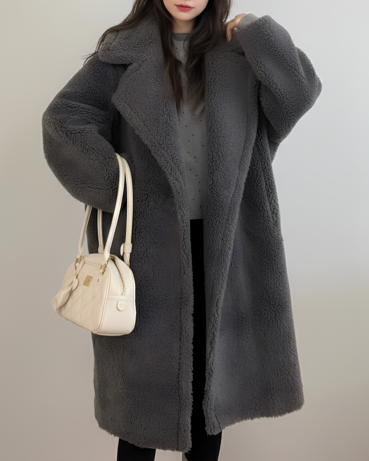 エアリーボアロングコート Mc 592