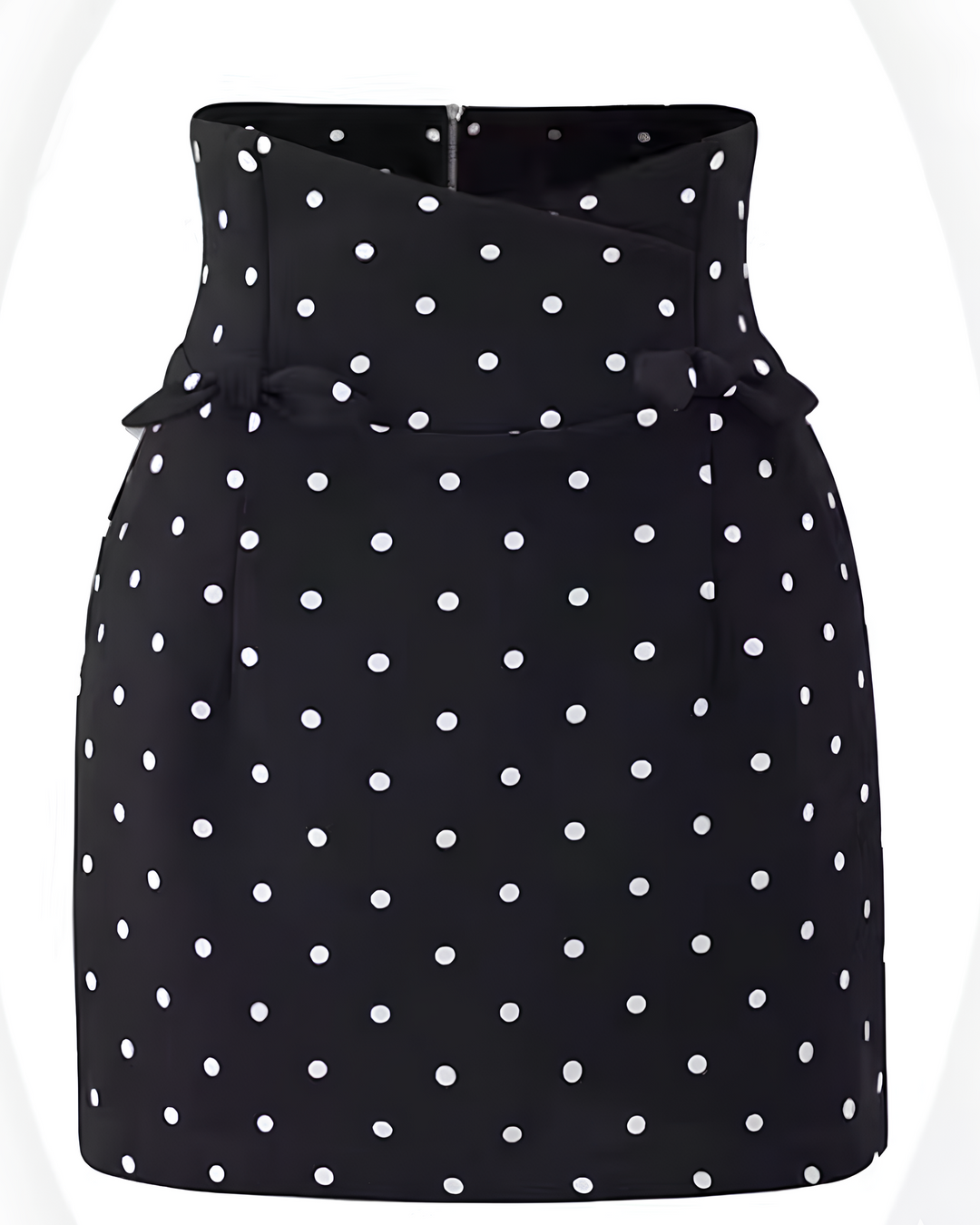 ハイウエストドットタイトスカート Mc 709