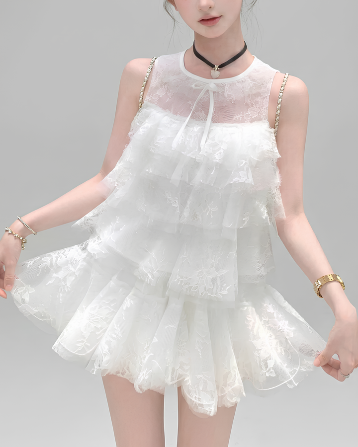 フェアリーレースティアードセットアップ Mc 783