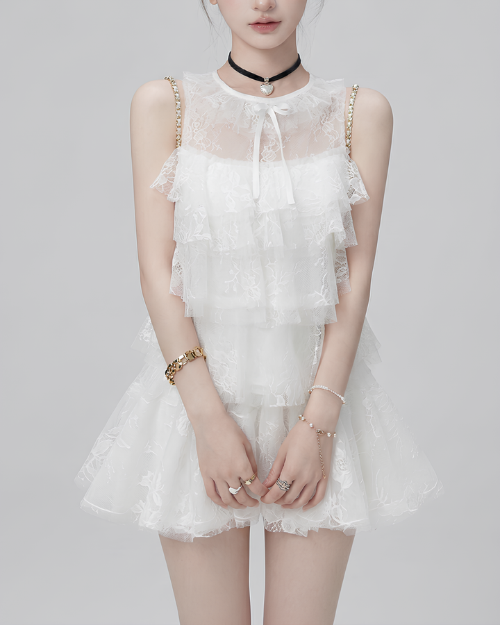 フェアリーレースティアードセットアップ Mc 783