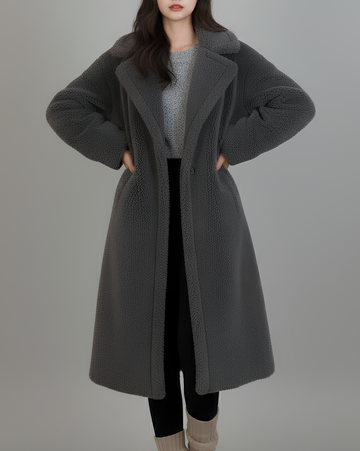 エアリーボアロングコート Mc 592