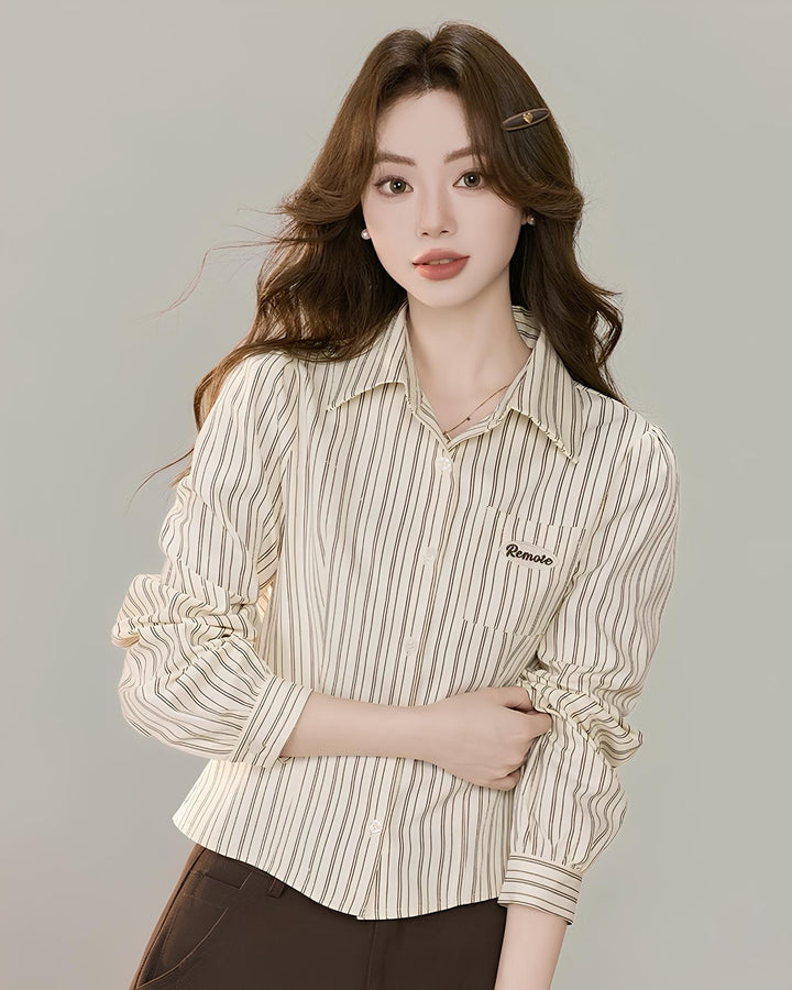 ショートテイルストライプトップス Mc 628