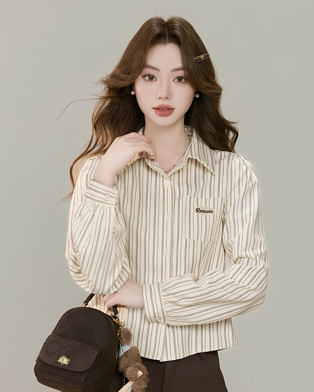 ショートテイルストライプトップス Mc 628