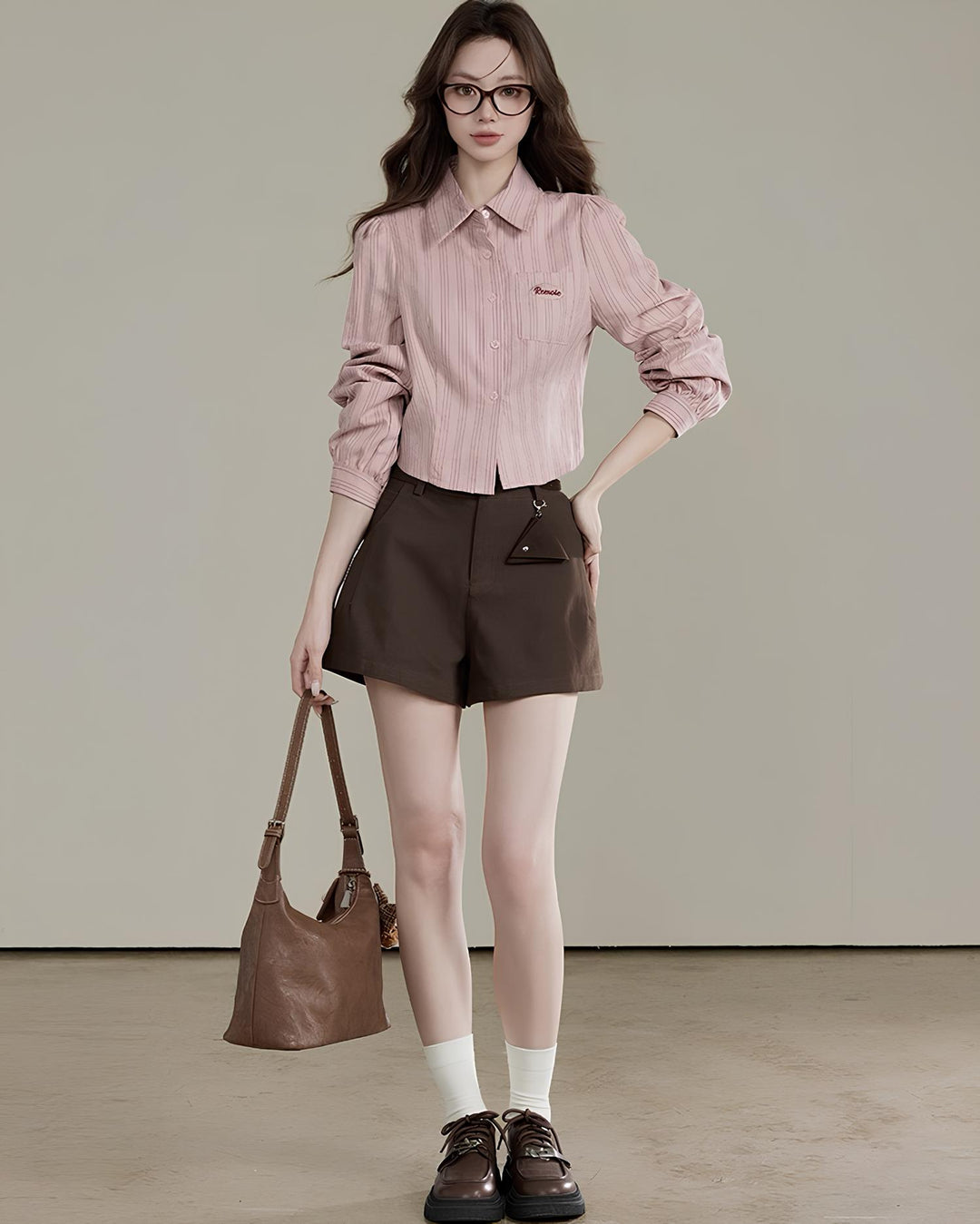 ショートテイルストライプトップス Mc 628