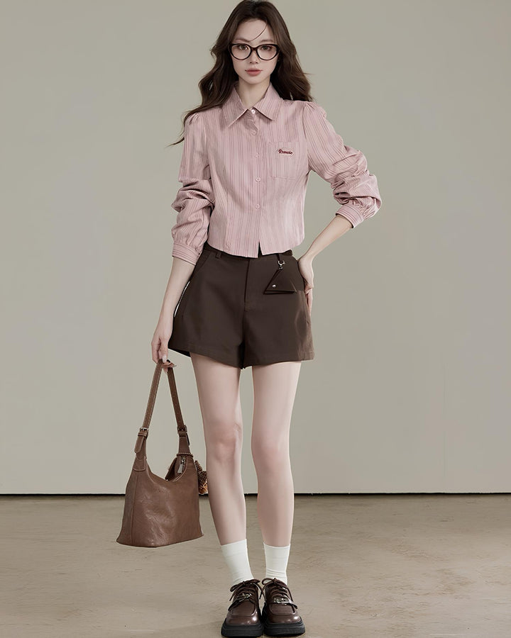 ショートテイルストライプトップス Mc 628