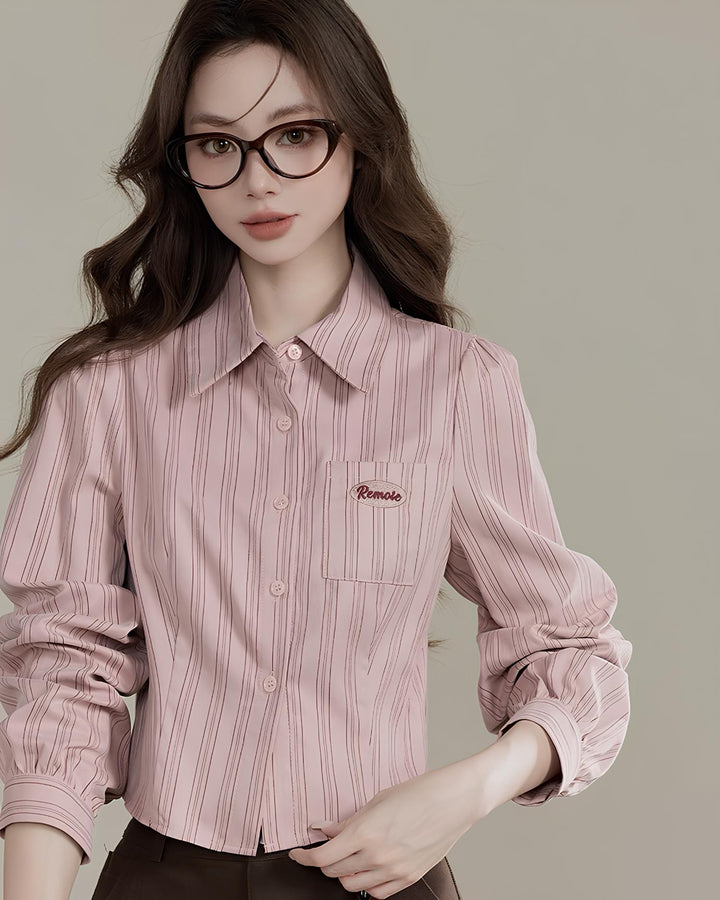 ショートテイルストライプトップス Mc 628